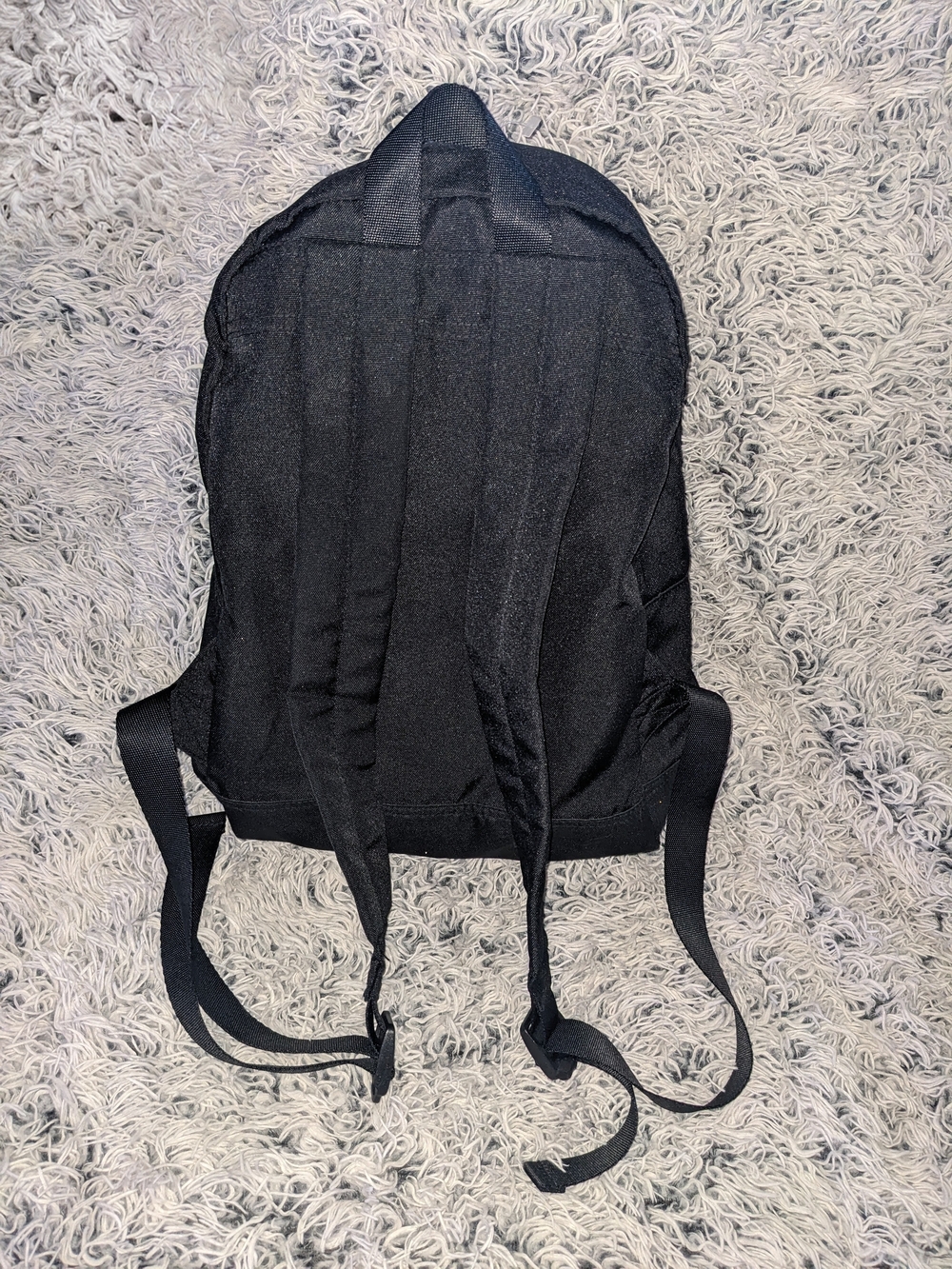 🔥 PINK Victoria's Secret Black Logo Canvas Backpack - Picture 3 of 9